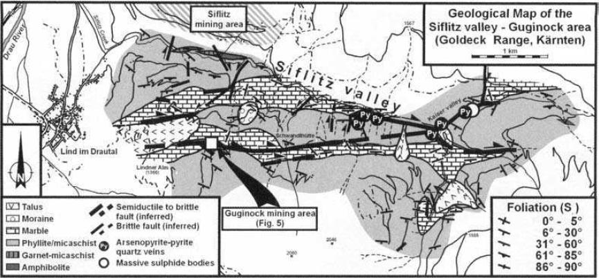 Goldeck-Siflitz – Vein System Photograph (PDF p14)